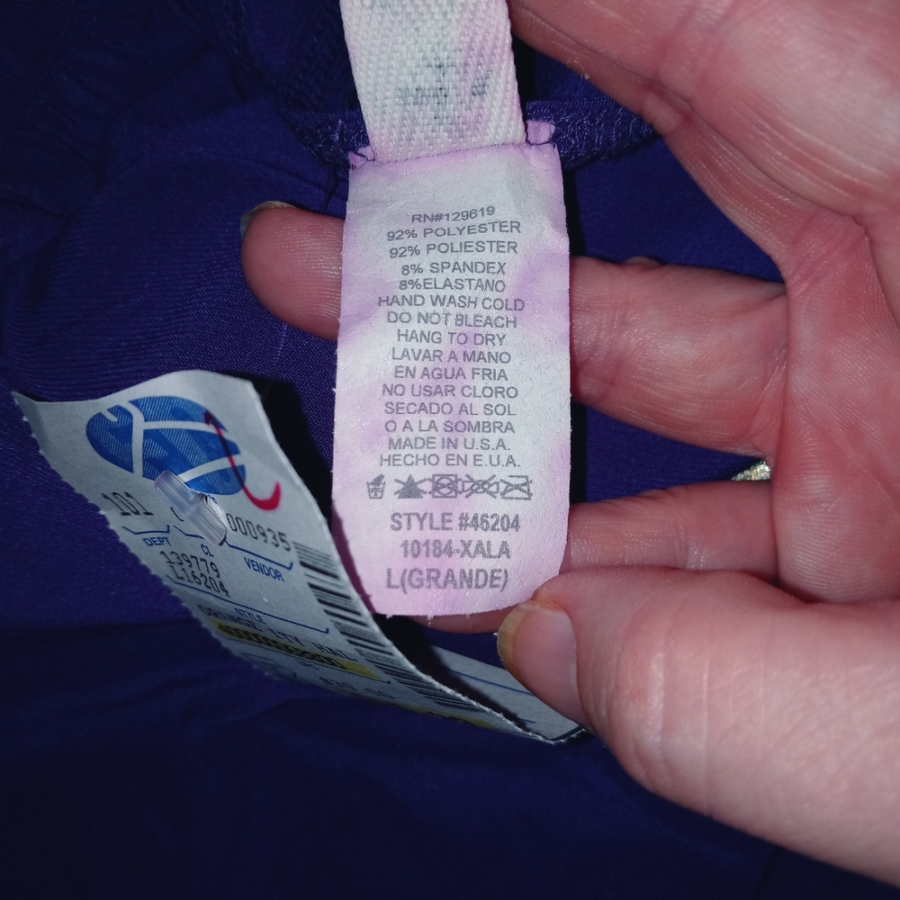 Purple Halter Top - Picture 3 of 4